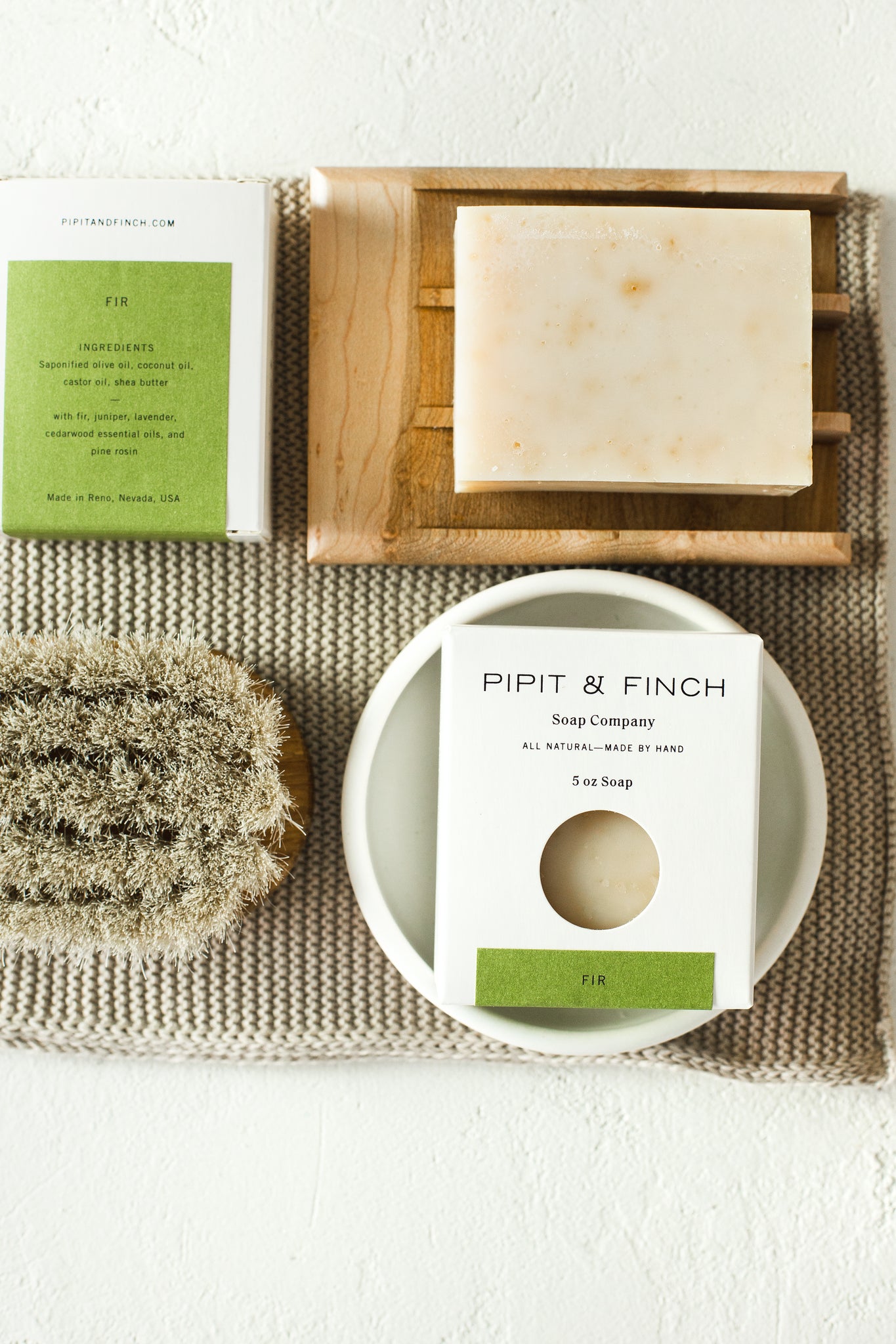 Fir Olive Oil Soap with Pine Rosin