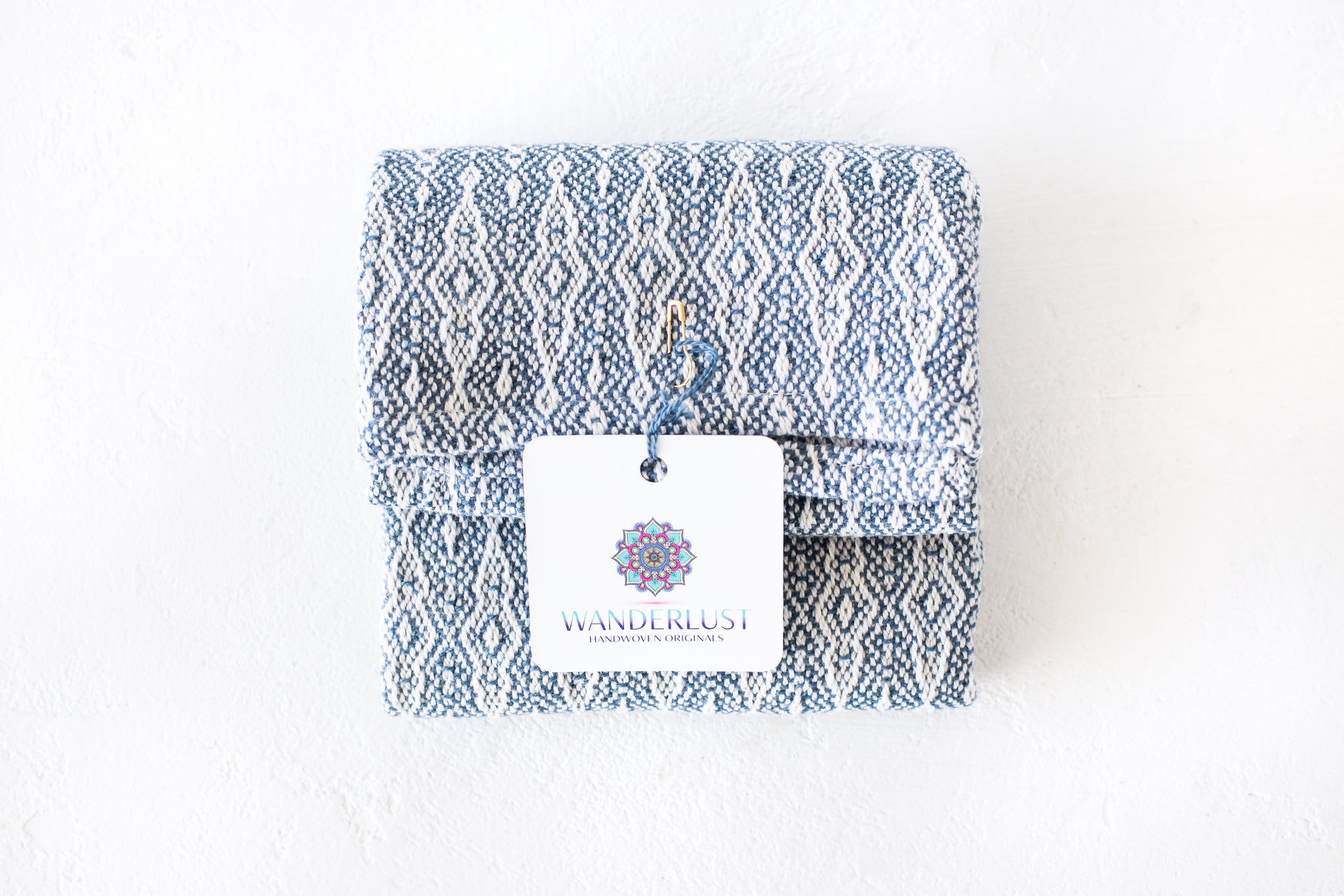 Hand-Dyed, Handwoven Cotton Hand Towel